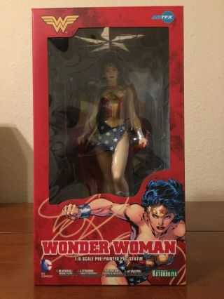 Kotobukiya Dc Comics Wonder Woman 1/6 Scale Pre - Painted Pvc Statue