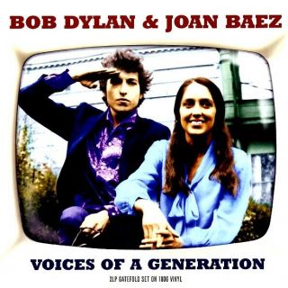 Lp Bob Dylan,  Joan Baez - Voices Of A Generation