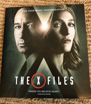 The X Files,  Fyc Promo Dvd 2016 Fox Tv