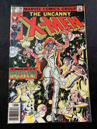 The Uncanny X - Men 130 Comic Book (marvel,  1980) 1st App Of Dazzler,