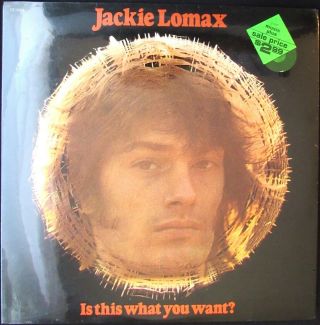 Jackie Lomax Is This What You Want Apple Lp Nm