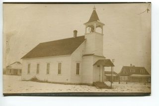 Postcard,  Rppc,  Wenatchee Washington,  Church Of God Faith Of Abraham,  Religion
