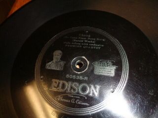 Edison Record/billy Murray&premier Quartet - " Chong " /arthur Fields/e
