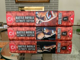Battle Royale Ultimate Edition Manga Omnibus (vol.  1 - 3) :