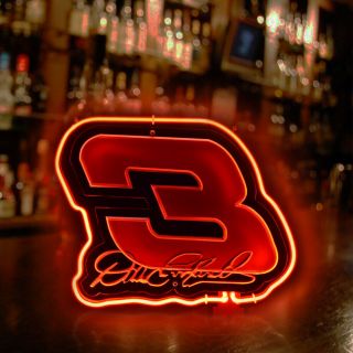 Neon Light " 3 " Signs Beer Bar Pub Party Homeroom Windows Glass For Gift 11x9
