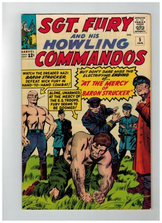Sgt Fury And His Howling Commandos 5.  Silver Age Classic