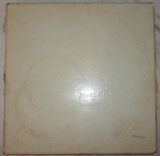 THE BEATLES 1968 White Album Capitol SWBO 101 Vinyl LP Stereo Apple 2 Records & 2