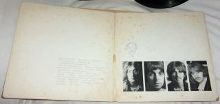 THE BEATLES 1968 White Album Capitol SWBO 101 Vinyl LP Stereo Apple 2 Records & 3
