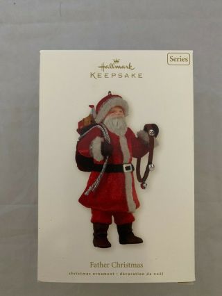 Hallmark Keepsake 2008 Father Christmas Tree Ornament No 5 In Series Holiday