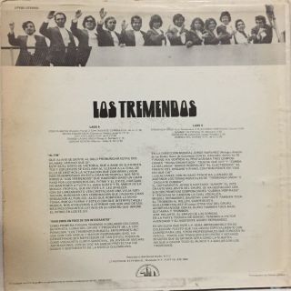 Los Tremendos - Self Titled - LP 12 