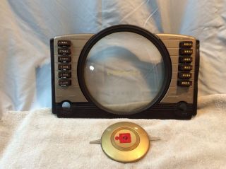 Bezel,  Pointer,  Dial Glass And Push Buttons For Crosley Floor Model Radios