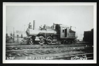 Vintage Postcard Railroad Locomotive B,  Rb&l - East Boston,  Massachusetts 1923