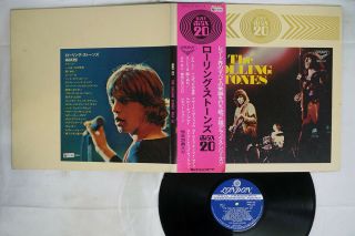 Rolling Stones Max 20 London Max - 112 Japan Obi Vinyl Lp