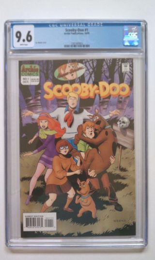 Scooby - Doo 1 Cgc 9.  6 Comic Archie 1995