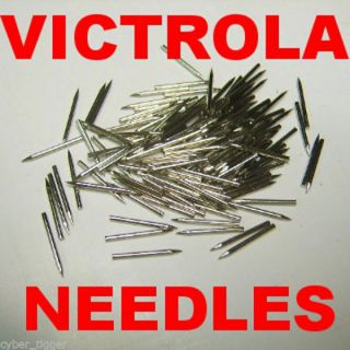 100 Medium Tone Needles Victor Victrola & Talking Machine & Antique Phonographs