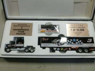 1993 1st Quarter Exclusive Rcca Dale Earnhardt Goodwrench Team Hauler 1 Of 10,  00