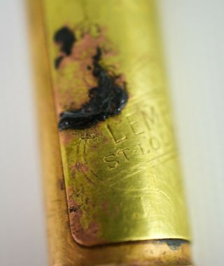 1890 ' s Drink Lemp St Louis Beer Missouri Bullet Shaped Corkscrew 3