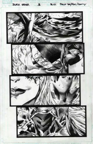 Black Order Issue 3 Page 1 By Philip Tan And Marc Deering