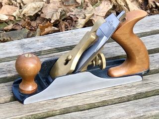 Lie Nielsen No.  4 Smoothing Plane—iron & Bronze—includes Extra Blade