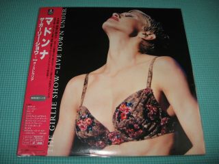 Madonna The Girlie Show Live Down Under 1987 Laser Disc Obi Japan Wplp - 9116