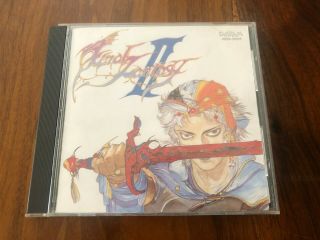 All Sounds Of Final Fantasy I Ii - Video Game Music Cd Soundtrack - First Print