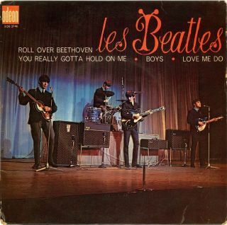 Beatles France Ep Odeon Soe 3746 - Roll Over Beethoven,  Love Me Do,  2