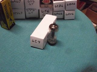 Vintage Rca 6c4 Universal Triode Vacuum Tube,  Made In Usa,  Hickok