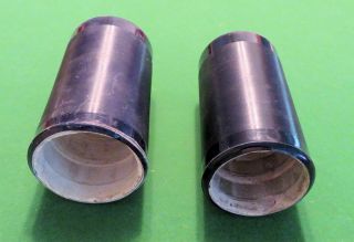 2 EDISON PHONOGRAPH CYLINDER RECORDS WITH 3832,  3849 2