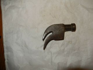 Vintage Antique Double Claw Hammer Head Patent Nov.  4 1902 Rare