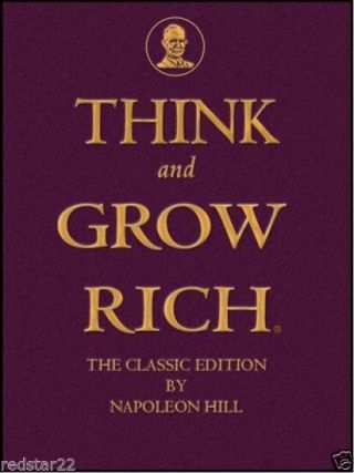 Think And Grow Rich By Napoleon Hill Book On Cd In.  Pdf Format