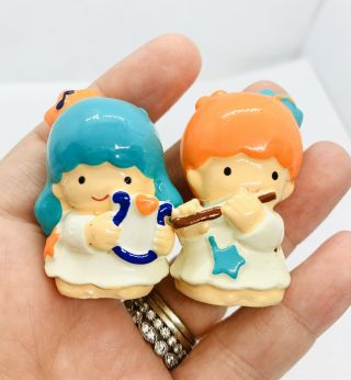 Vintage Sanrio Little Twin Stars Mini Ceramic Figurines 1990s