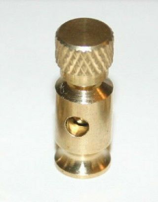 1 Deluxe All Brass Binding Post For Good Looking Crystal Radios