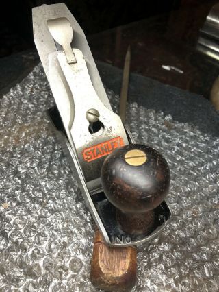 VINTAGE STANLEY NO.  2 SMOOTHING PLANE Japanning/sole All VERY 2