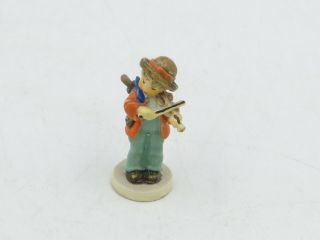 Goebel Hummel 250 - P " Miniature Little Fiddler " 0.  75 " Figurine