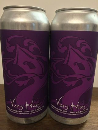 Tree House Brewing Very Hazy - 2 Collectible Cans