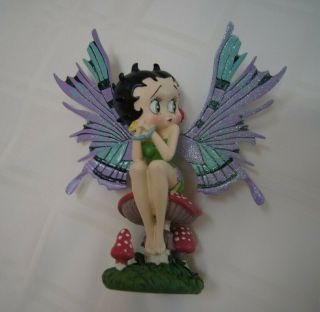 Betty Boop “Mushroom Fairy” Figurine by Tevco - 10 