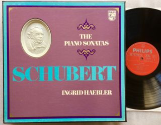 Ingrid Haebler - Schubert The Piano Sonatas - Philips - 7 Lp Box