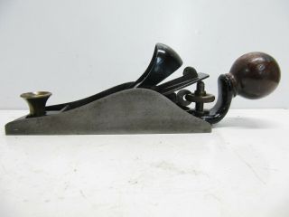 Fine Type 4 Stanley No.  9 - 3/4 Tail Handled Block Plane Early - C.  1879 - 1880