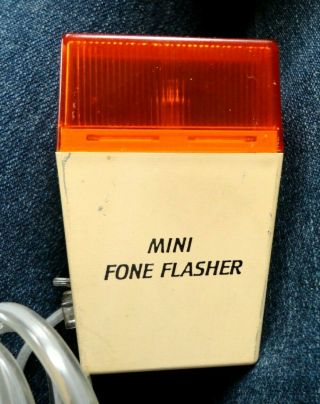 Vintage Radio Shack Mini Phone Telephone Flasher No.  43 - 178
