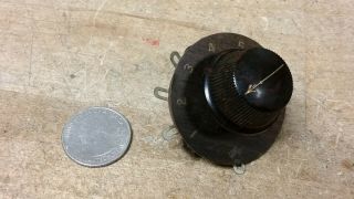 1920s 7 Pos.  Rotary Switch F/ Old Vintage Ham Radio Tube Receiver Amp