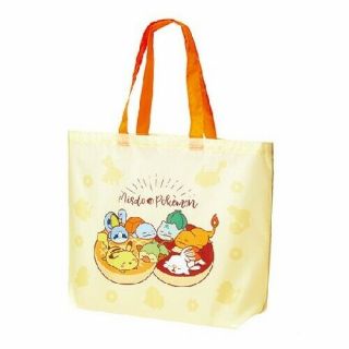 Mister Donut " Misdo " X Pokemon 2020 Lucky Bag Limited Tote Bag Orange Handle