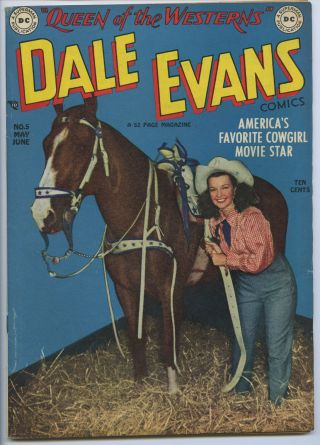 Dale Evans Comics 5 - Photo Cover - Toth