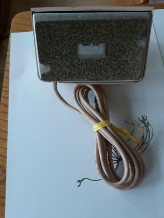 Vintage Western Electric Bell System beige Telephone Speaker/intercom syst 3