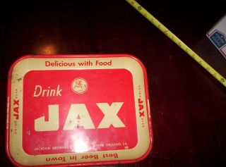 Jax " Best Beer In Town " Tip Tray,  Jackson Brewing Company,  Orleans
