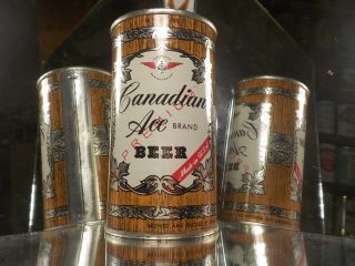 Canadian Ace Chicago  Old Flat Top Beer Can