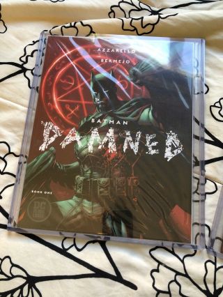 Batman Damned 1 & 2 & 3 - First Prints - Jim Lee Variants Uncensored Nm 9.  5
