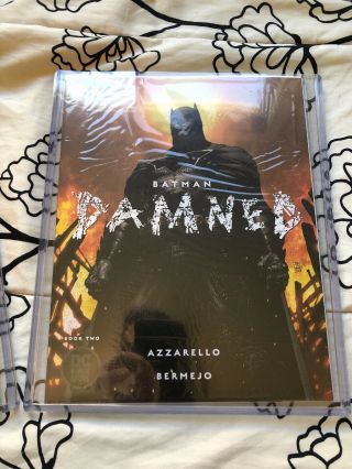 Batman Damned 1 & 2 & 3 - First Prints - Jim Lee Variants Uncensored NM 9.  5 2