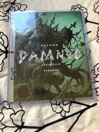 Batman Damned 1 & 2 & 3 - First Prints - Jim Lee Variants Uncensored NM 9.  5 3