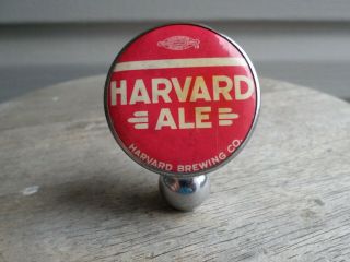 Harvard Ale Ball Knob Tap Handle Brewing Co Lowell Ma Mass
