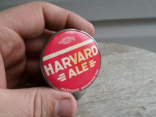 Harvard Ale ball knob tap handle brewing co Lowell Ma Mass 2